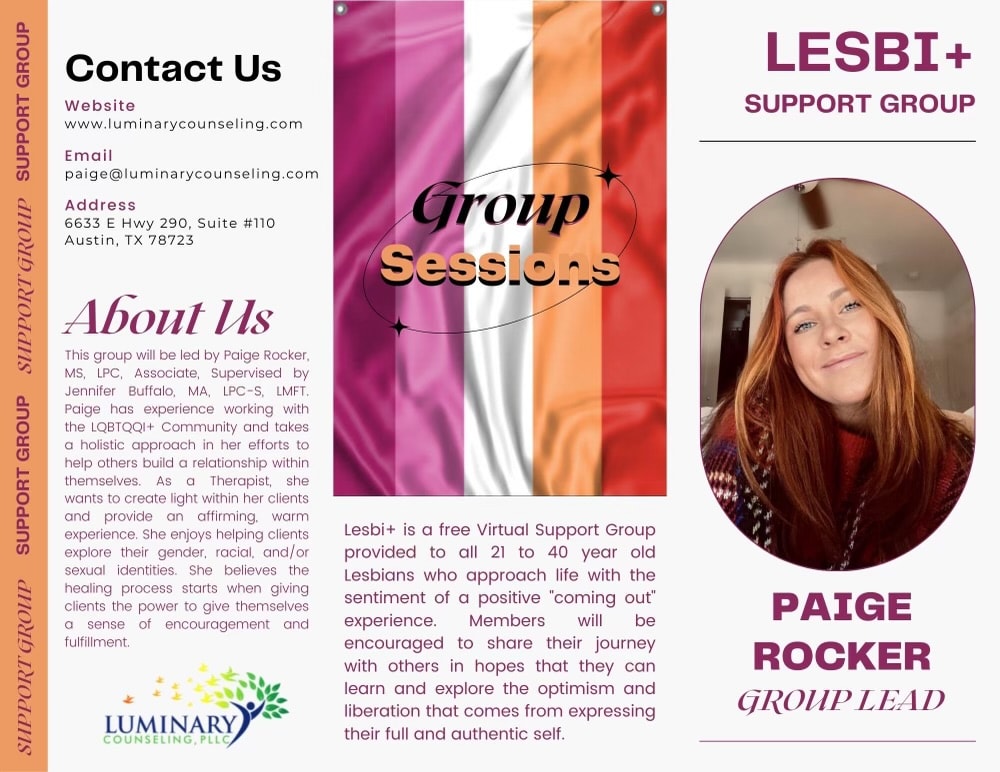 Simple Vacation Desert Trifold Brochure - Contact/About Simple Vacation Desert Trifold Brochure - Contact/About