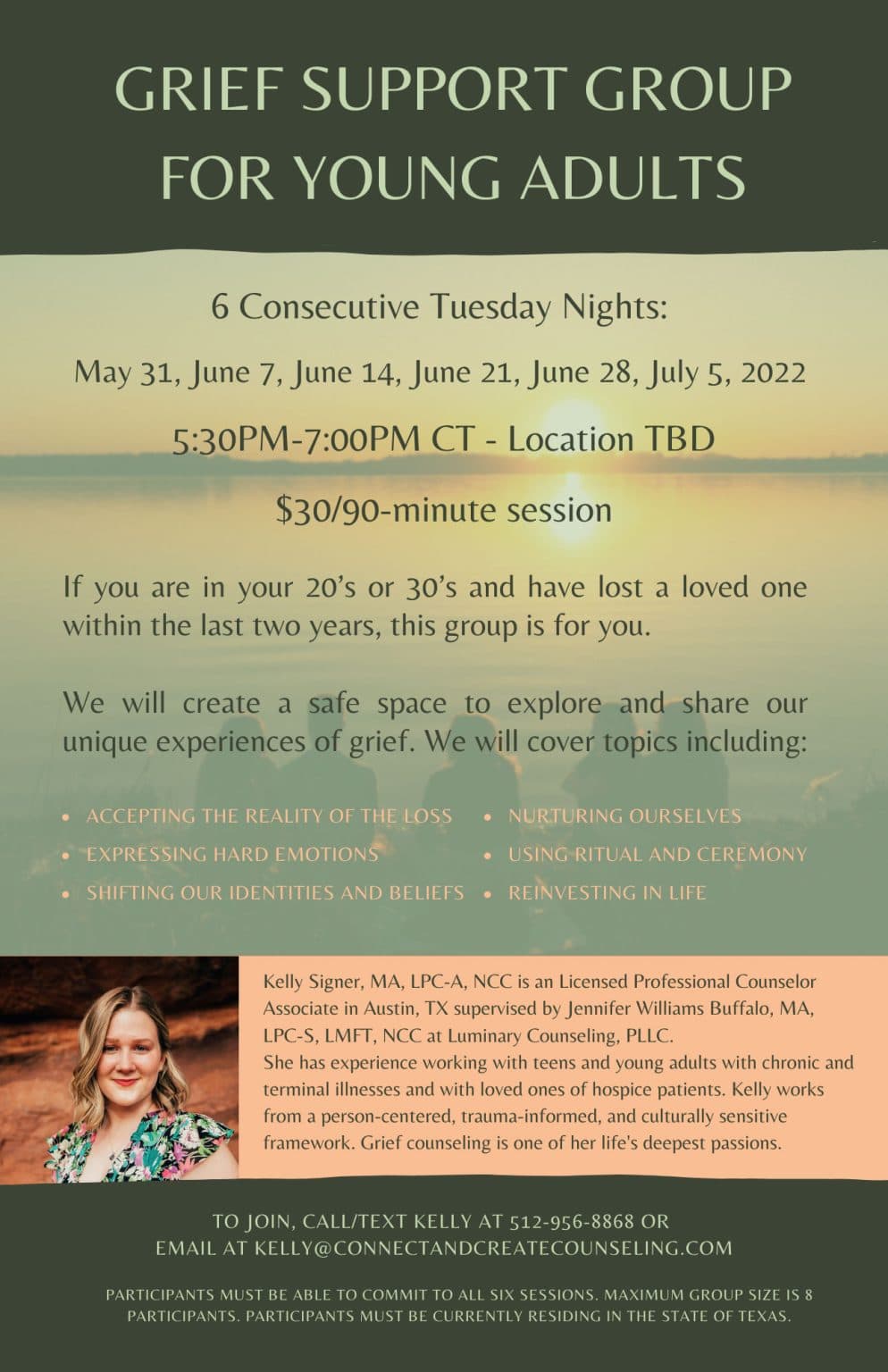 Grief Support Group flyer