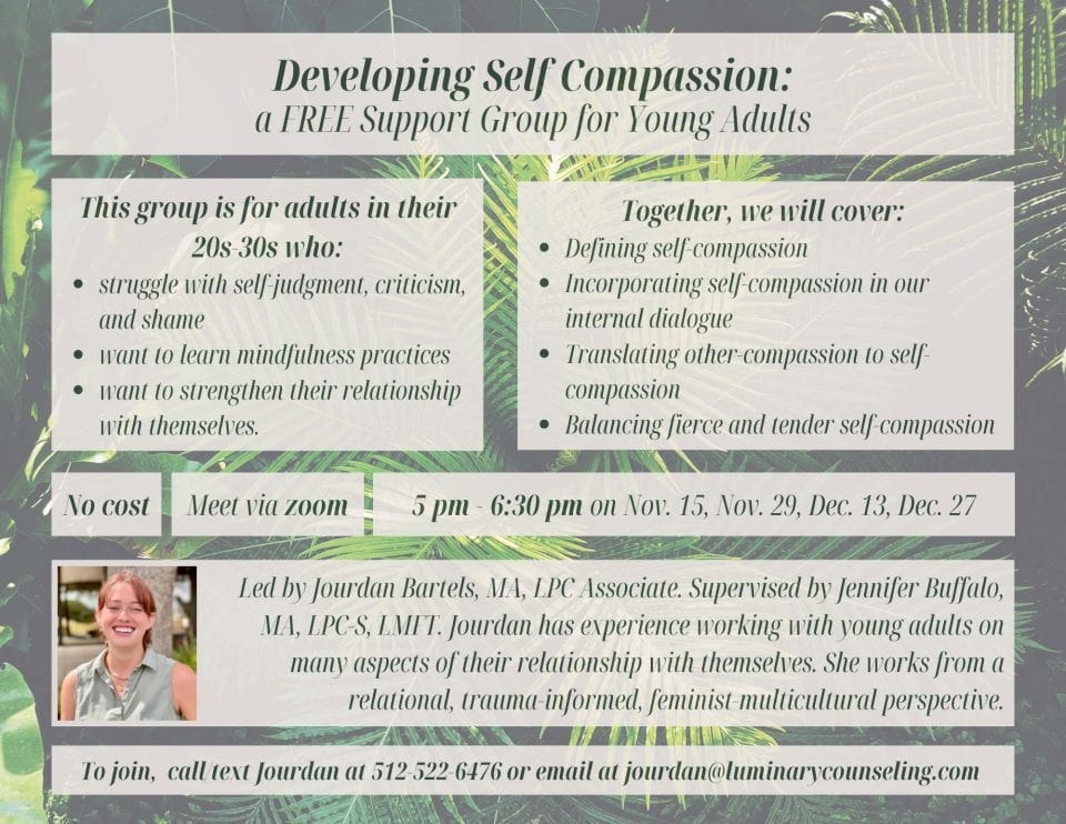 Self-compassion support group